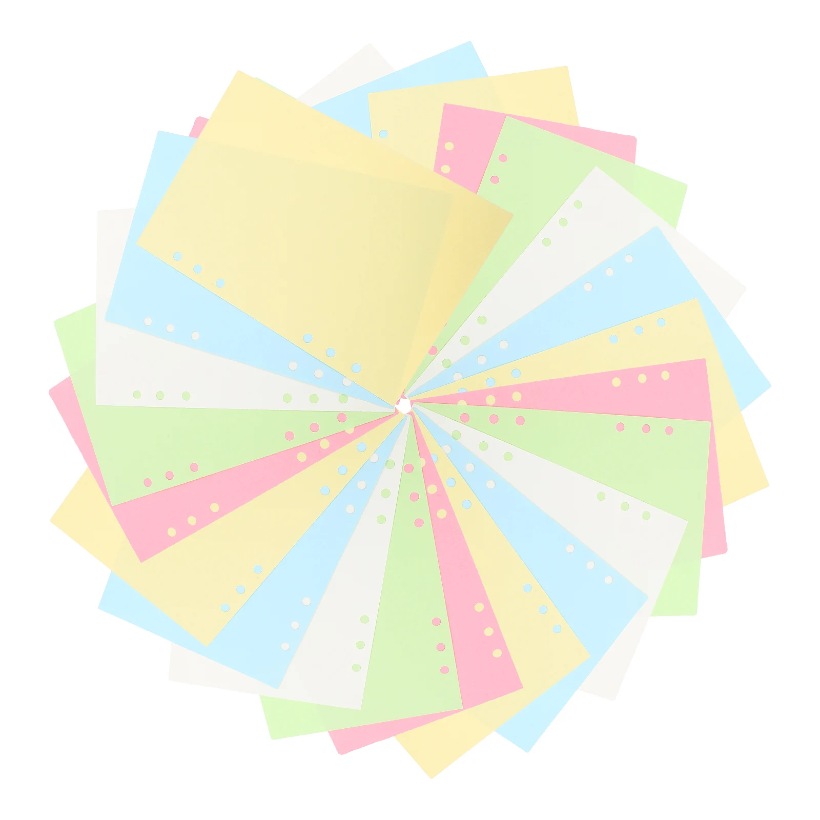 

50 Sheets Loose Leaf Notebook Refills Refill Paper Binder Inserts A5 Planner Replacement Paper for Writing Notes Journaling