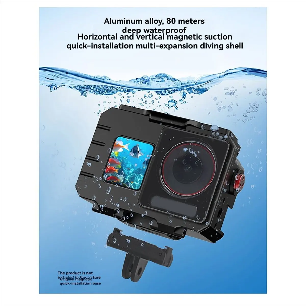 حافظة غوص لملحقات الغوص الواقية تحت الماء 5Pro 4 3 80M #6