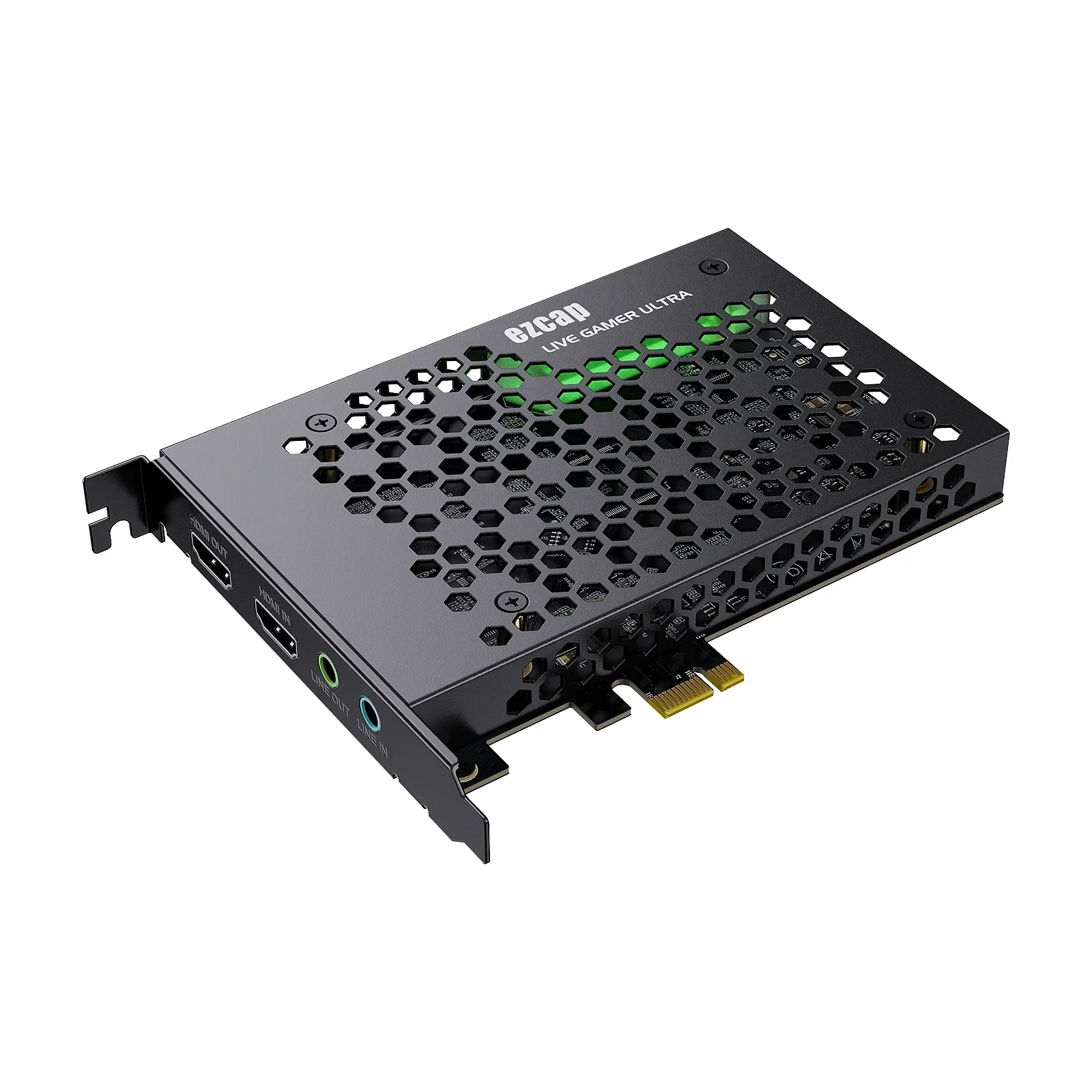 4K 60 Hz HDR 1080p240 Laptop PC Live-Streaming-Aufnahme HDMI Loop 4K Pcle Video Capture Card Game Recorder mit Line-In-Line-Out