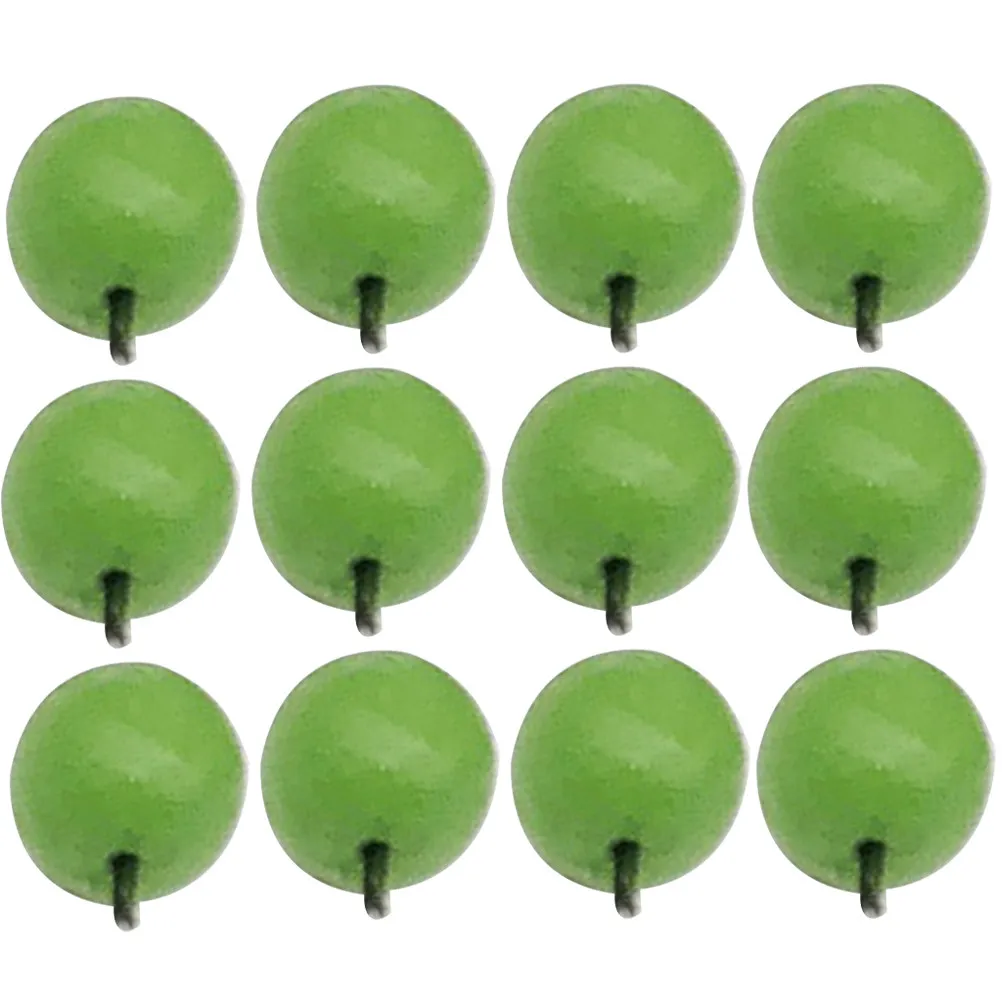 

20Pcs Realistic Miniature Green Apples Decorative Mini House Accessories Children Mini Home Decor Landscaping Craft Supplies