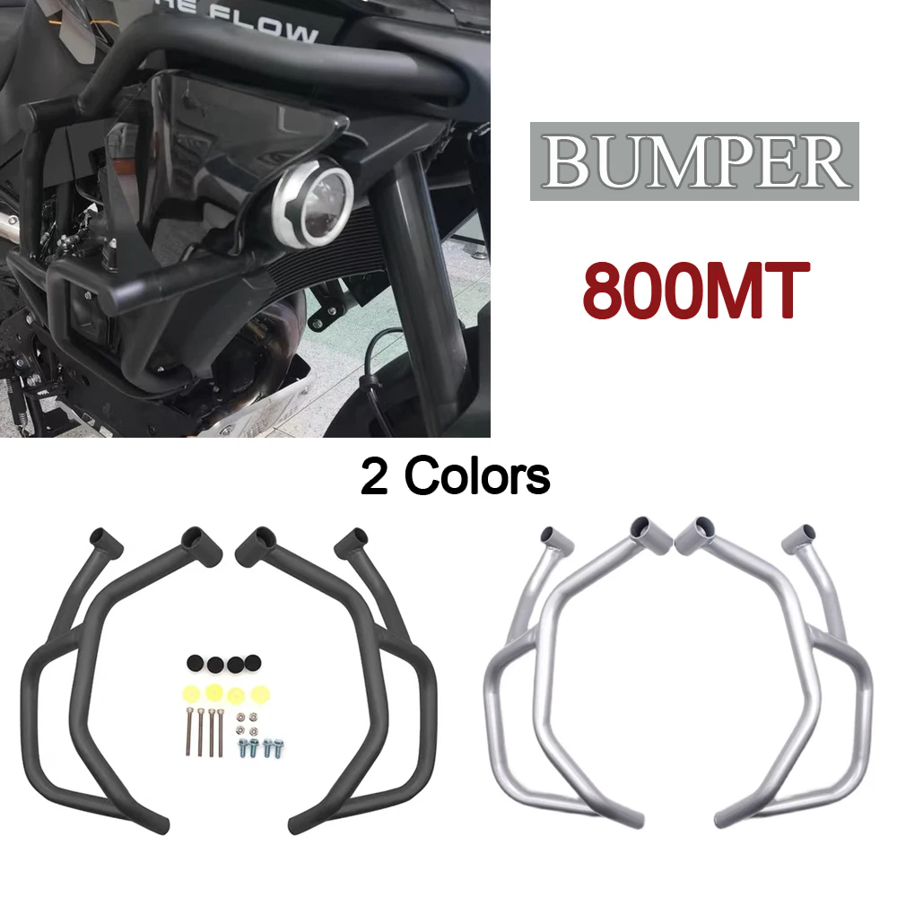 For CFMOTO 800MT Motorcycle Anti-Crash Bars 800 MT Frame Protection Bumper 800mt Accessories Engine Guard Falling Protection Bar