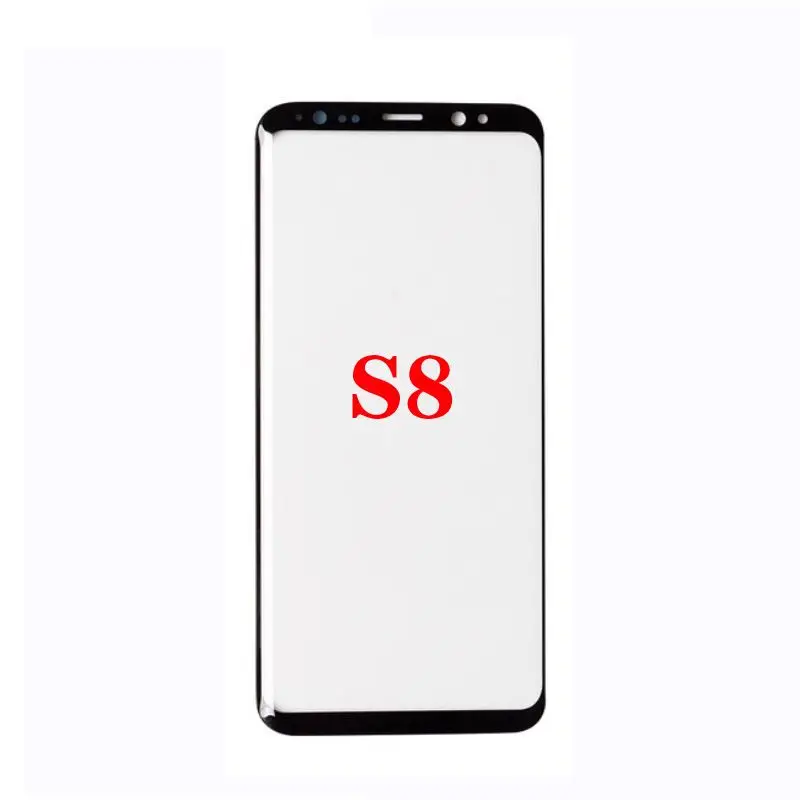 With OCA Touch Screen LCD Front Outer Glass Lens For Samsung Galaxy S8 S9 Plus S10 S10+ Note 8 9 10 Replace Parts