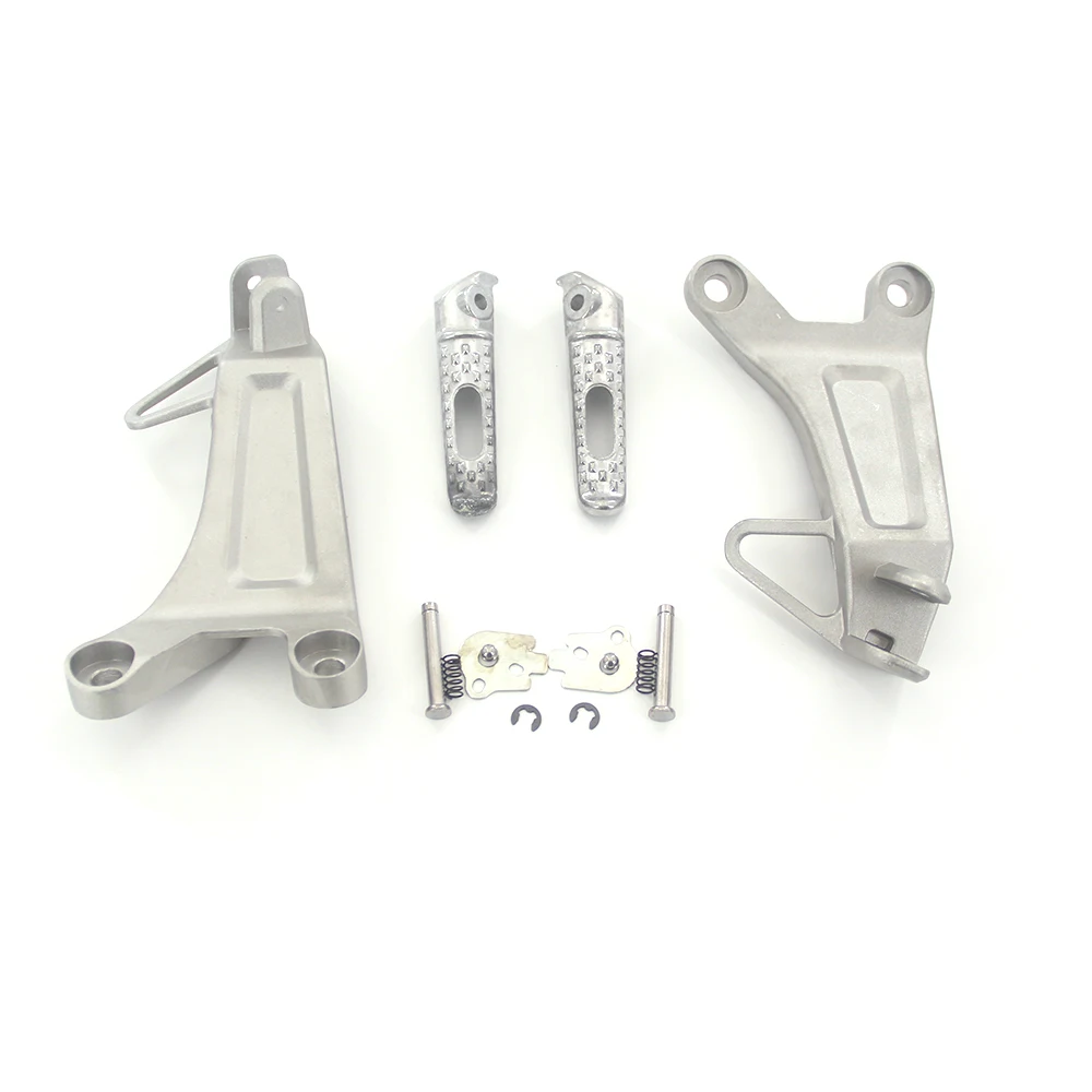 Motocicleta traseira do passageiro FootPeg, Foot Rests Set, Suporte para Honda CBR600RR 2003 2004