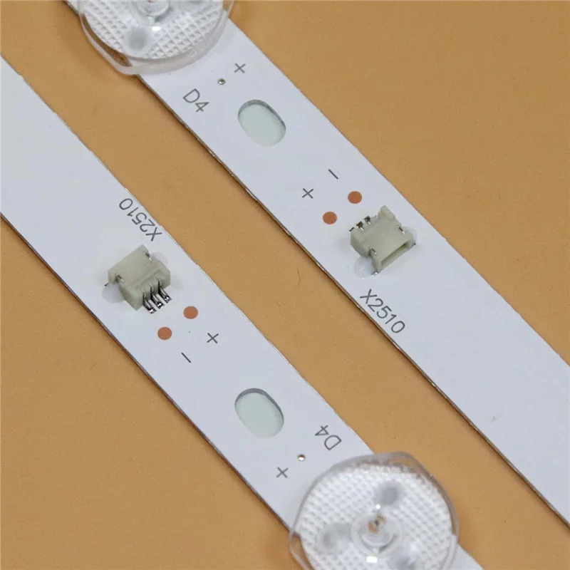 3 ピース/セット 754 ミリメートル新しいテレビの LED レーンバー RCA KVS-4015 バックライトストリップ JL.D40071330-031AS-M_V01 D40A114 3X7 アレイバンド