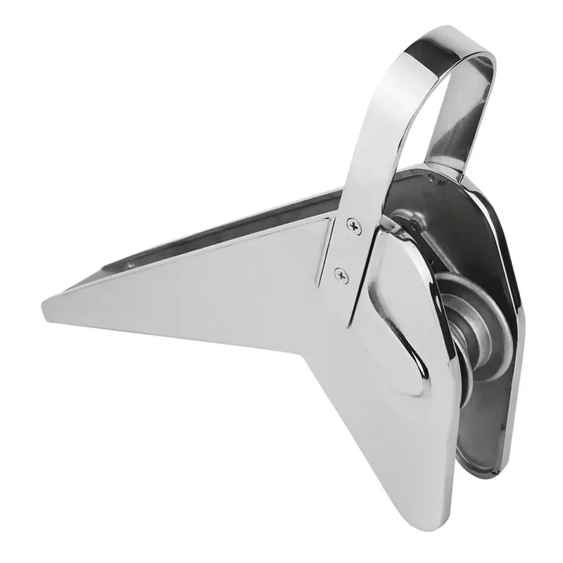 AISI316 Stainless Steel Boat Anchor Bow Roller Polished Marine Deck Hardware Yacht Fishing Vessel Accessories Heavy Duty