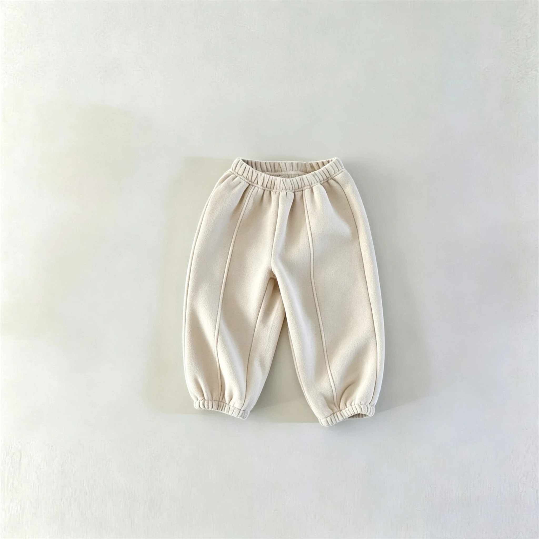 Herbst-Winter Neue Kollektion Kinder-Jogginghosen Einfarbig Lässige Koreanische Kinderkleidung Freizeithosen für Babys, Mädchen und Jungen – Detail 4