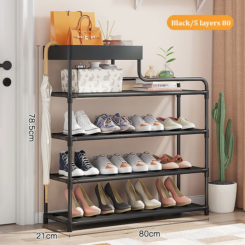 Modern Simple Dustproof Shoe Rack Multi-Layer Space Saving Shoe Shelf Home Dormitory Shoe Cabinet Organizer Storage Rack