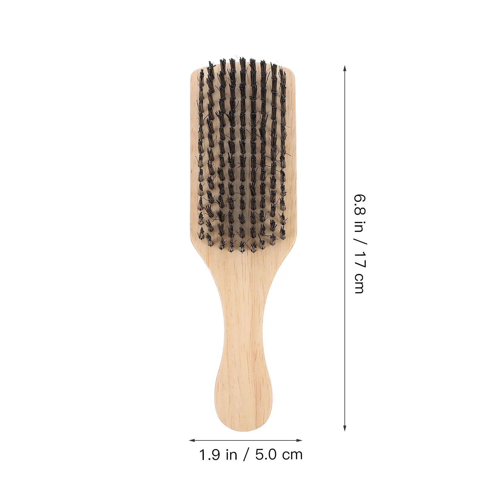 Beard Brush for Men – Natural Boar Bristle Grooming Brush, Exfoliating & Itch-Relieving Beard Cleaning Tool