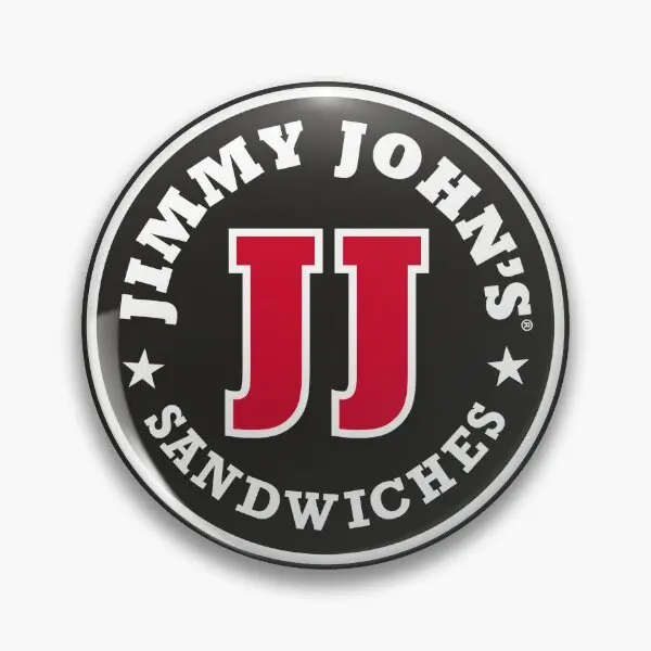 Jimmy John Is  Soft Button Pin Creative Jewelry Clothes Brooch Hat Metal Cute Lapel Pin Collar Cartoon Gift Badge Decor Women