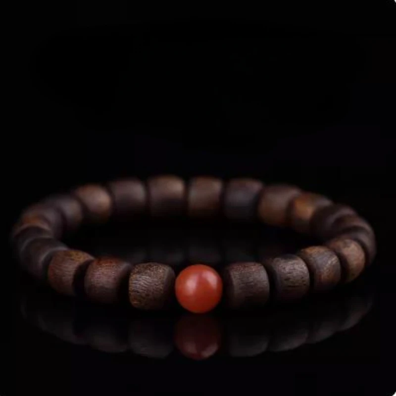 

Bracelet Natural Eaglewood Ethnic Style Dark Fashion Beads Turquoise Yellow Simple Retro Men Women Same Style Accessories Simple