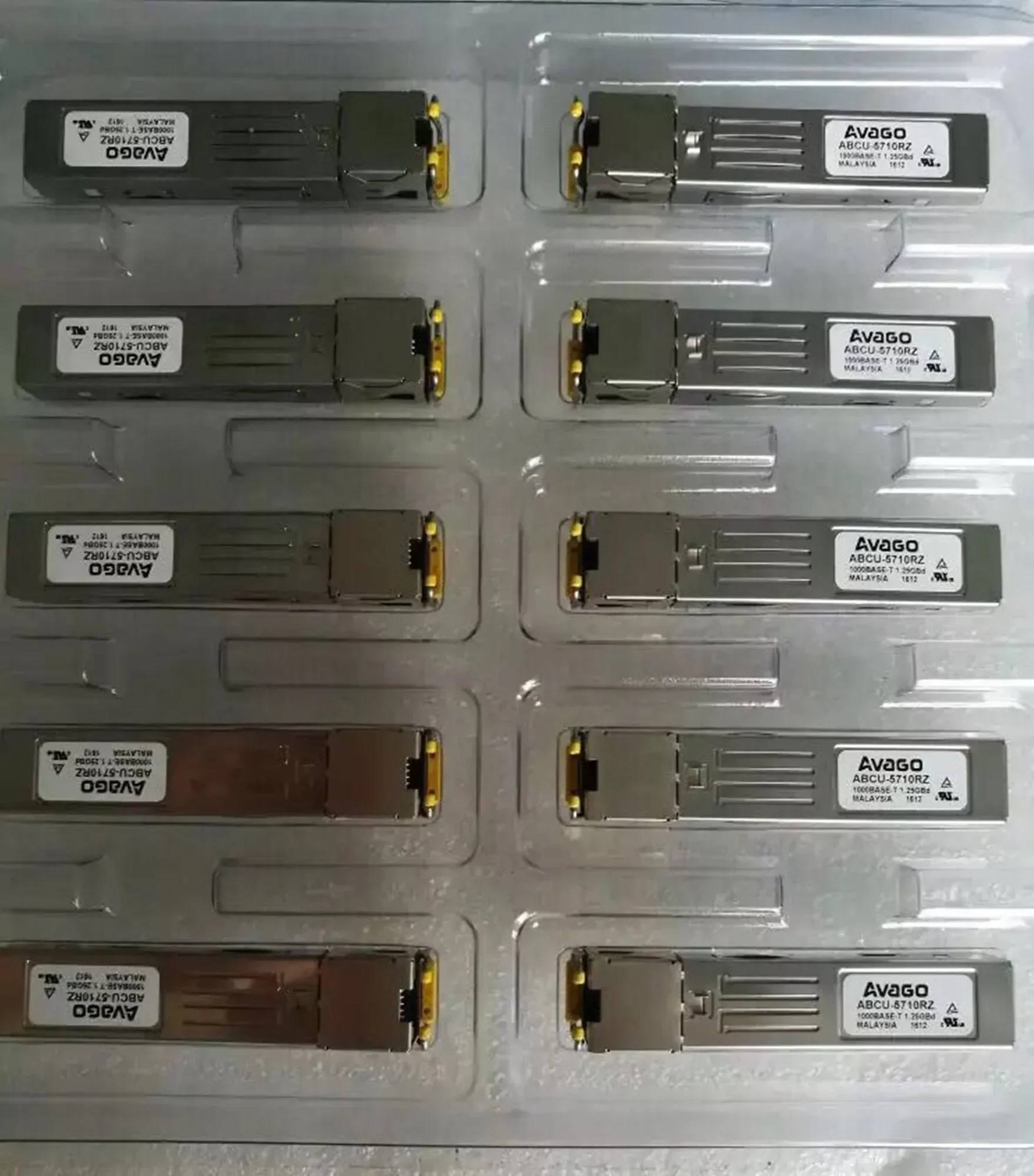 avago-rj45-abcu-5710rz-1000base-t125gbd-ギガビット-イーサネット-rj45-モジュール。トランシーバー-sfp-to-rj45-ファイバー-スイッチ