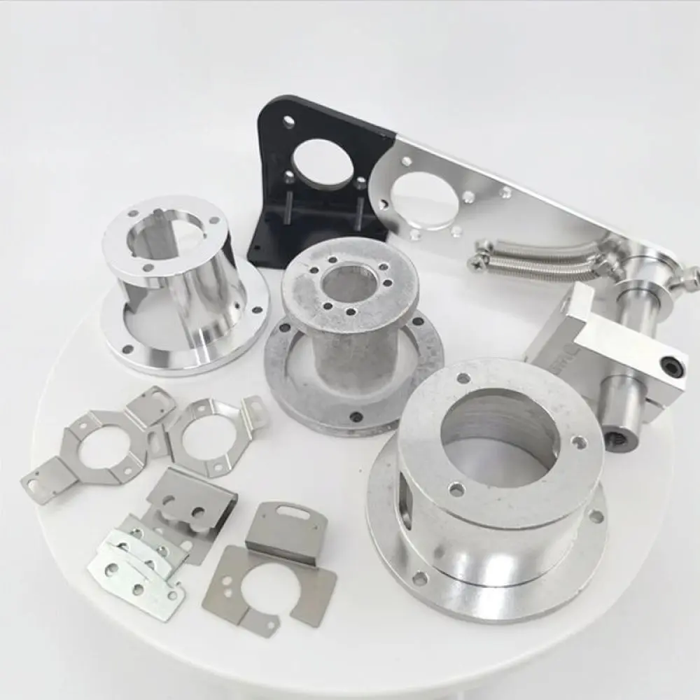 Industrial Servo Encoder Bracket Measuring Wheel Fixing Mount L Shaped Automation Control Component Stable Base