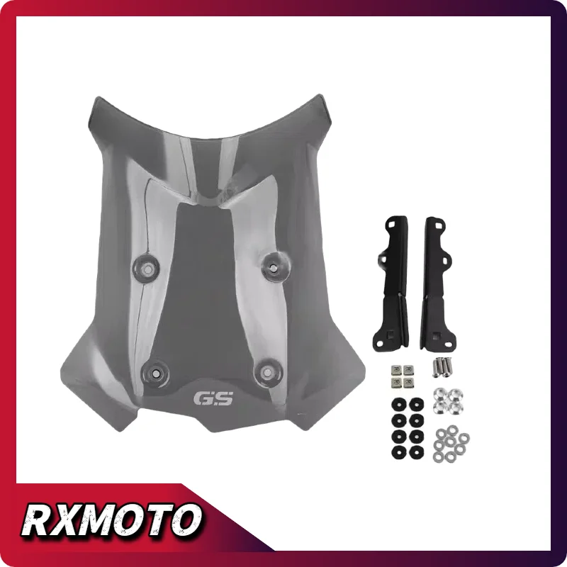 

Motorcycle Extension Rise Windshield For 2018 2019 2020 2021 BMW F750GS F850GS F 750 850 GS ADV Windscreen Screen Smoke