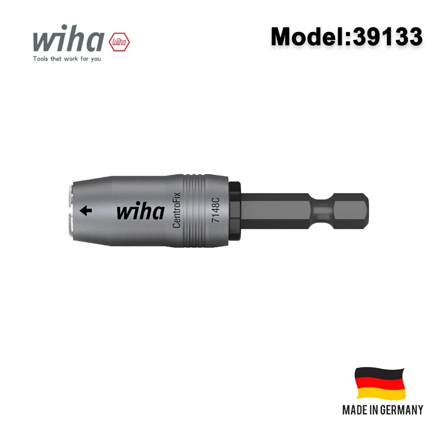 WIHA Bit Holder CentroFix Mechanically Lockable 1/4\