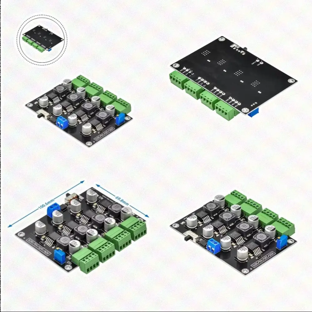 Adjustable Switching Power Supply 3. For 3v 5V 12V Output 3A 5V-40V Input For DIY Electronics Voltage Regulator Board