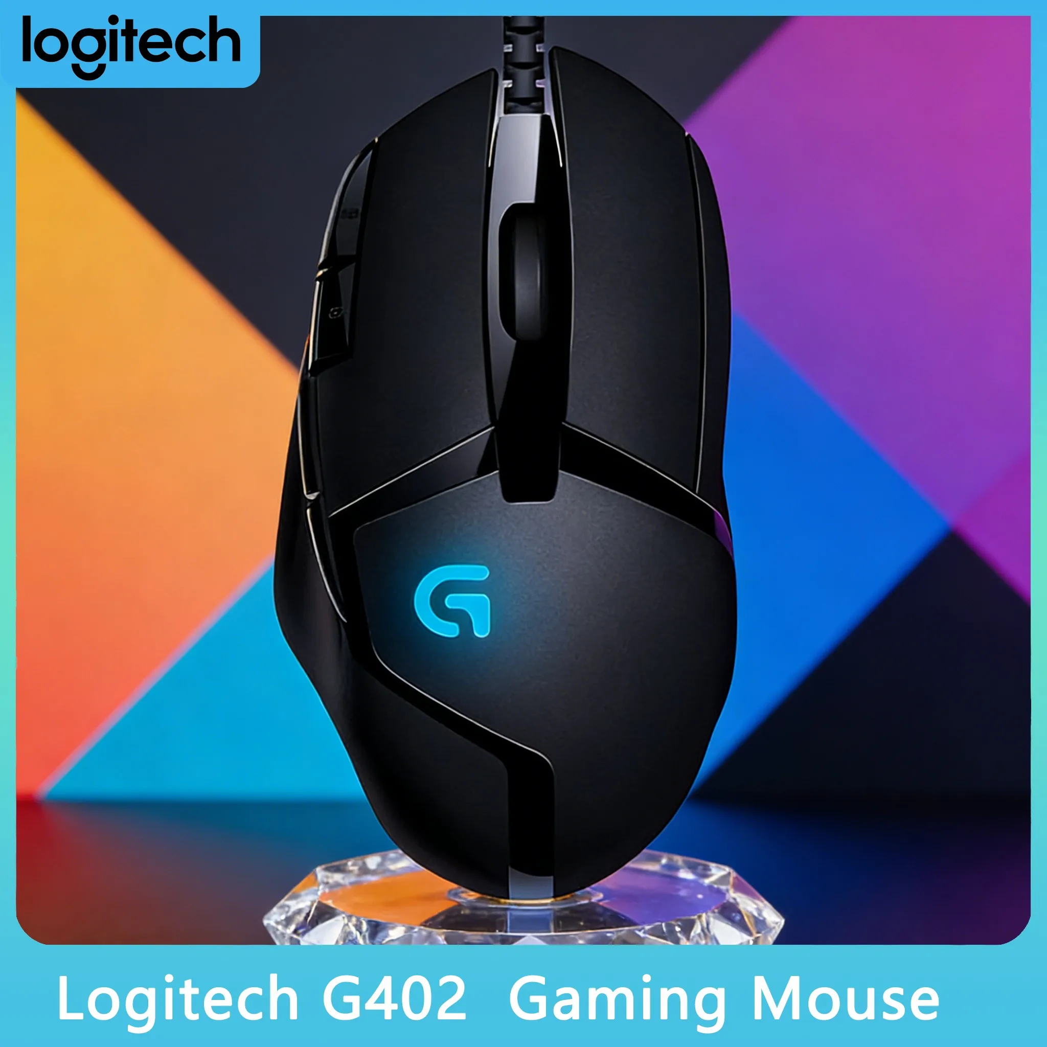 

Logitech G402 - Программируемые кнопки для быстрого доступа к игровым командам