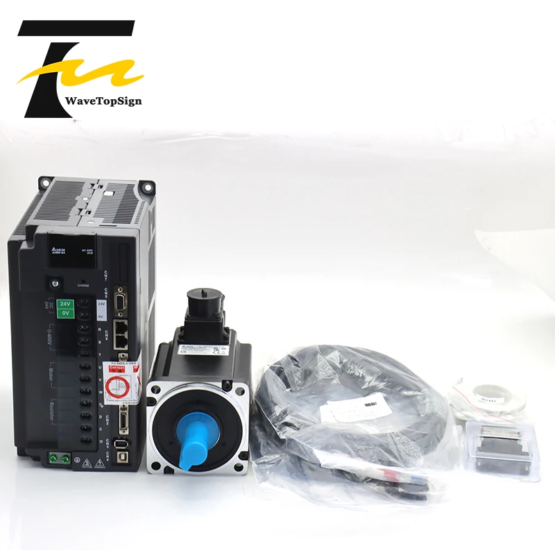 Imagem -05 - Série Delta-a2 Servo Motor Kits 2kw Asd-a22043-f Ecma-j11020rs 400v 6.37nm 3000rpm com Cabo 3m