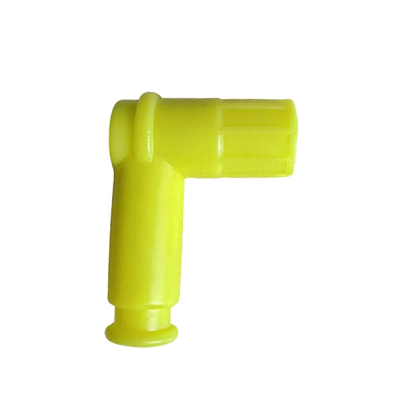 Universal Motorcycle Spark Plug Cap L Shape High Voltage Ignition Rubber Cap For Motorbike ATV Quad Buggy Modified Accessories