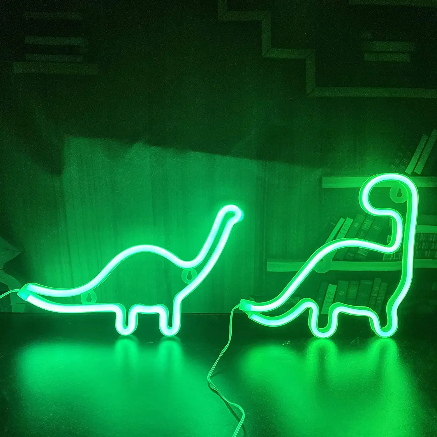 LED Neon Light Dinosaur Shape LED Neon Sign Night Lamp Room Decoration Gift for Party Wedding Birthday ﻿