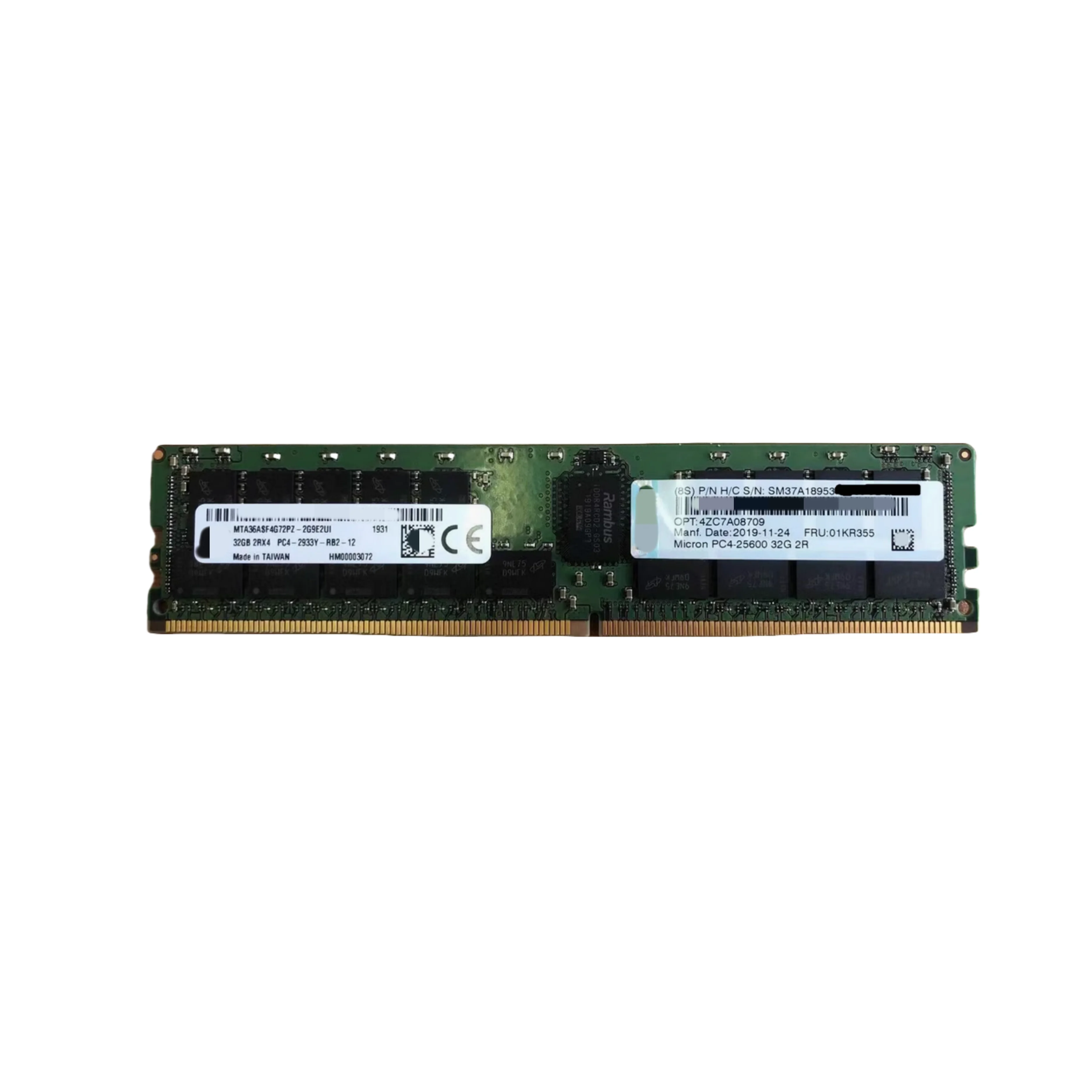 

01KR355 4ZC7A08709 32 ГБ DDR4 2933 ECC REG DDR4