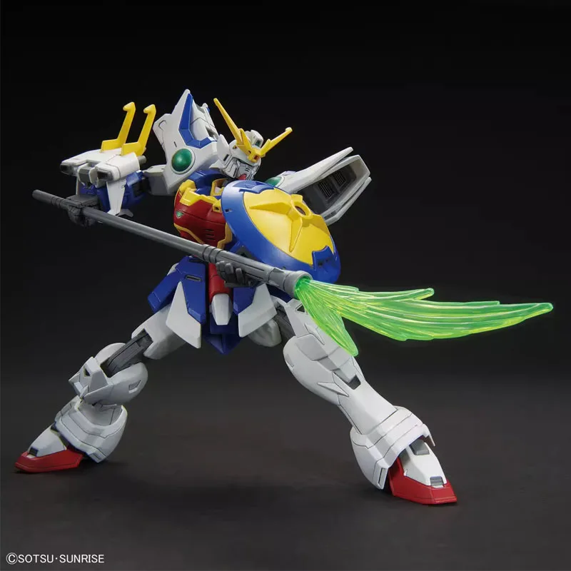 バンダイ-ガンプラモデルキット,男の子用,アニメのアクションフィギュアの組み立てと組み立て,収集可能なギフト,神龍ガンダムウィング,1: 144