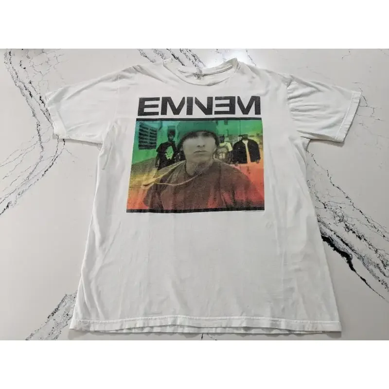 Eminem Big T Shirt 2014 Mens Large Hip Hop Rap Bay Island