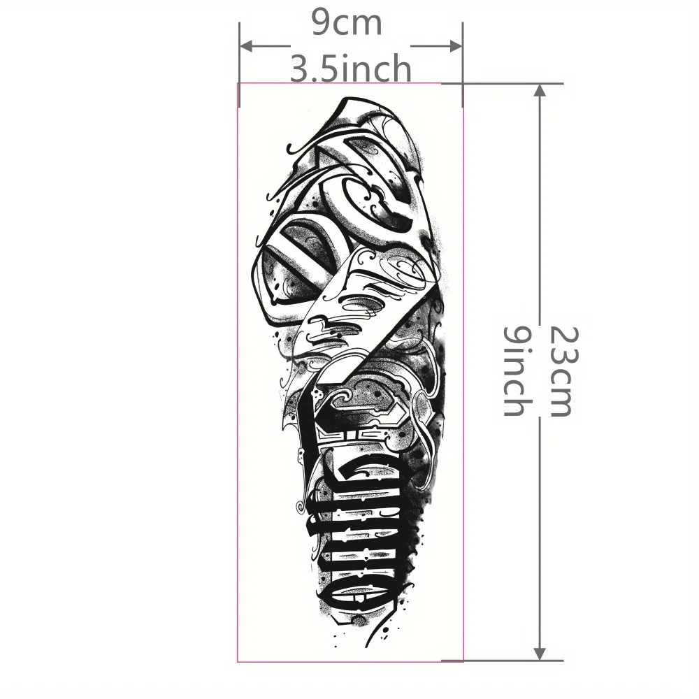 Juice Tattoo Sticker Herb Semi-permanent Waterproof Without Reflective Male Small Arm Personality Long Lasting Body Art Tattoos