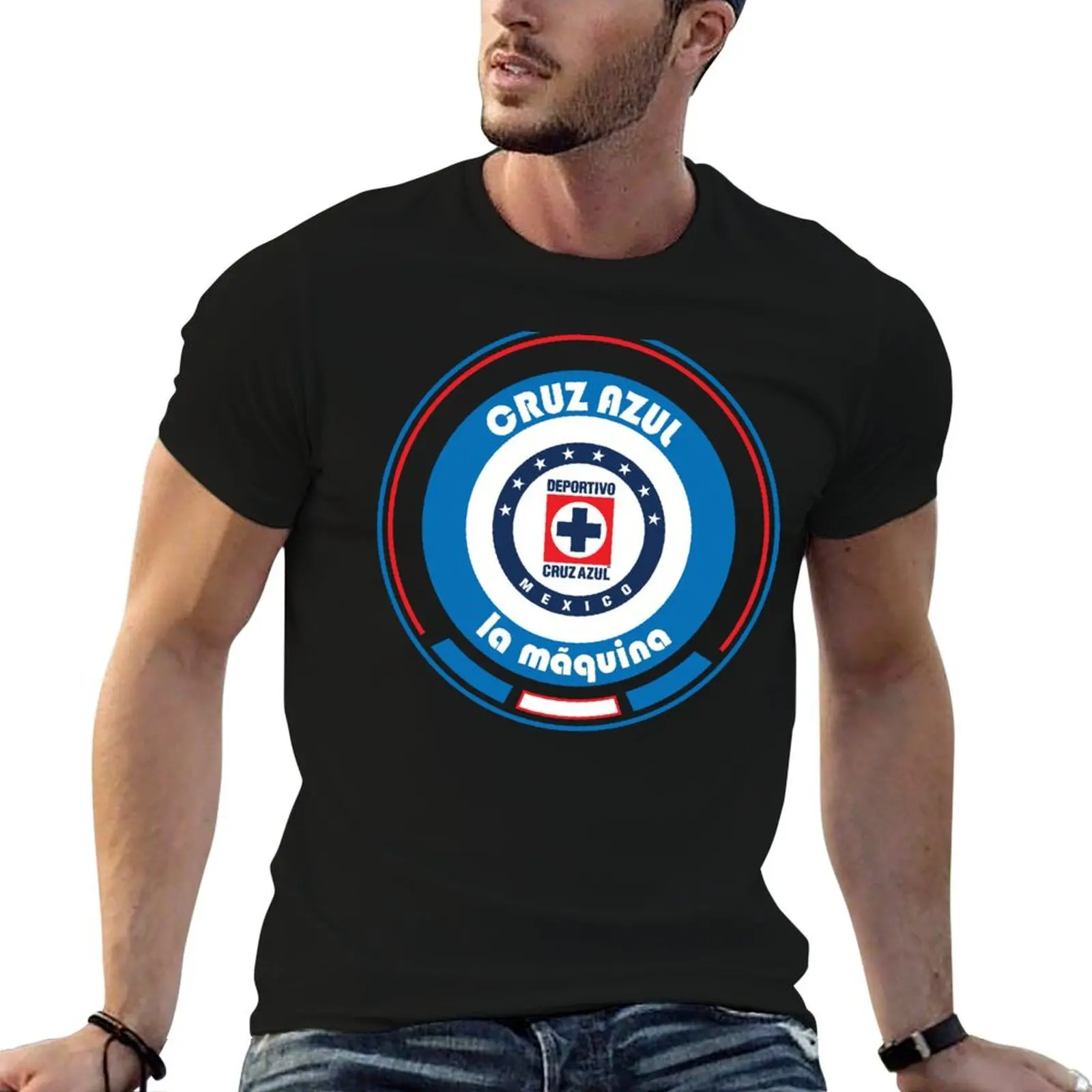 Liga MX - Team Cruz Azul T-Shirt new edition anime shirts graphic tees rapper graphic tees men tshirt