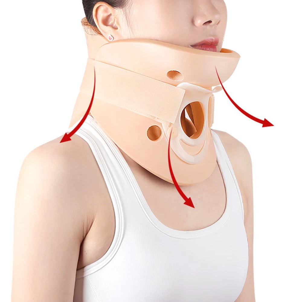 Adjustable Split Cervical Brace Neck Support Posture Improve Pain Relief Neck Orthosis Immobilizer Braces Neck Traction Collar