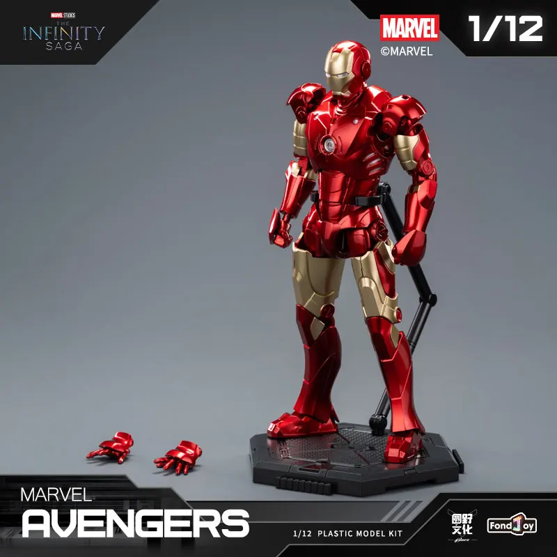 フォンジョイ トニー・スターク アイアンマン アクションフィギュア MK7 MK4 MK3 MK85 スパイダーマン パトリオット ブラインドボックス サプライズ コレクタブルトイ 誕生日プレゼント