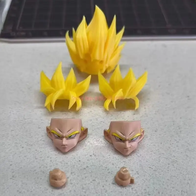 

В наличии Dragon Ball резьба по голове аксессуары Сон Гоку фигурка аниме индивидуальная коллекция модель игрушки подарок