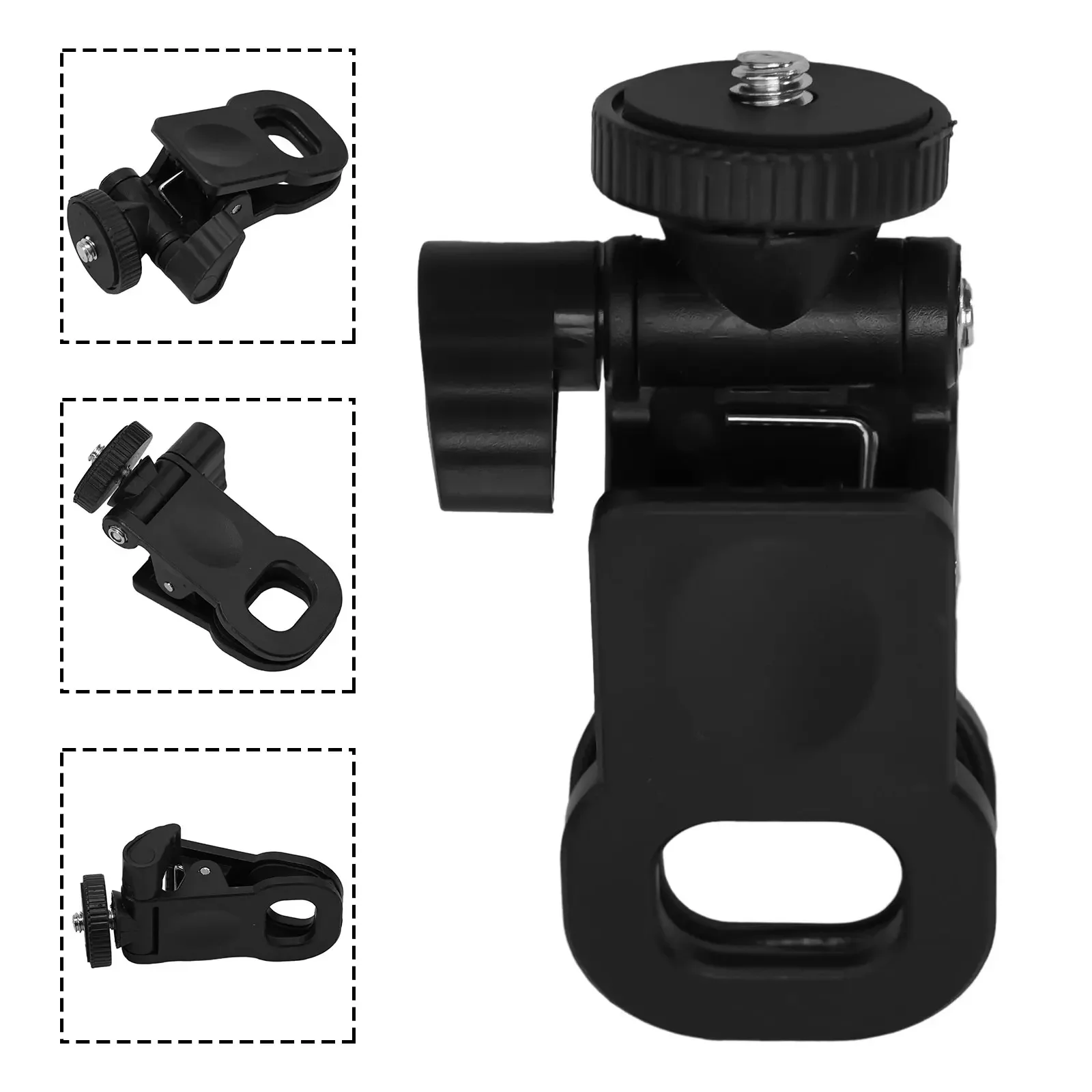 Mini Selfie Fill Light Clip 1/4 Interface For Holding Photography Accessories Fill Light Clamp Flash Holder For Mobile Phones