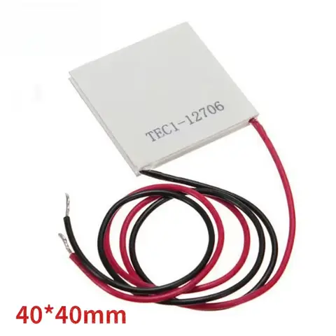 TEC1-12706 12703 12704 12705 12708 12709 12710 12712 12715 Termoelektrisk kylare Peltier 40*40MM 12V Peltier-elementmodul BXV 8 best sales Peltier-moduler - №7