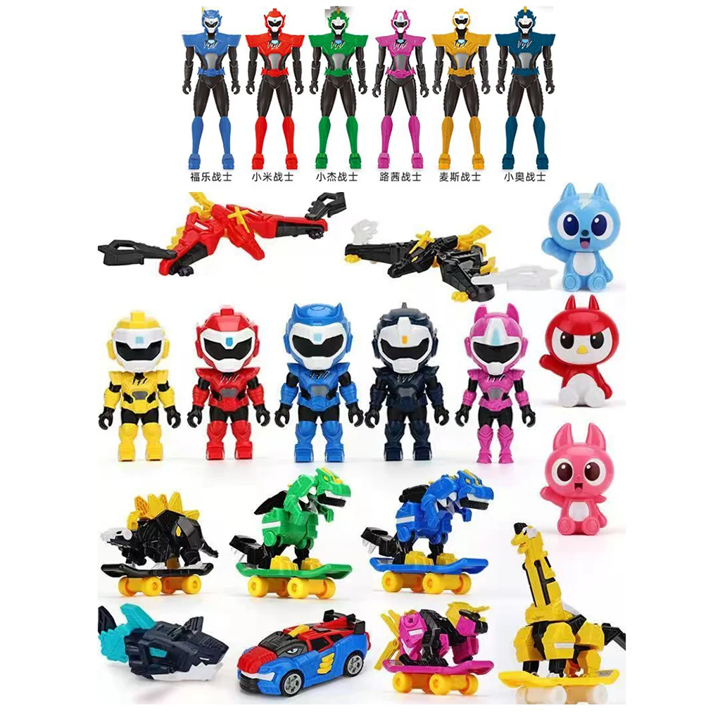 ฟิกเกอร์มินิฟอร์ซ ตัวละครมินิฟอร์ซ แปลงร่างได้ ไดโนเสาร์พลังพิเศษ มินิฟอร์ซ เอ็กซ์ ของเล่นหุ่นยนต์แปลงร่าง ของขวัญสำหรับเด็ก