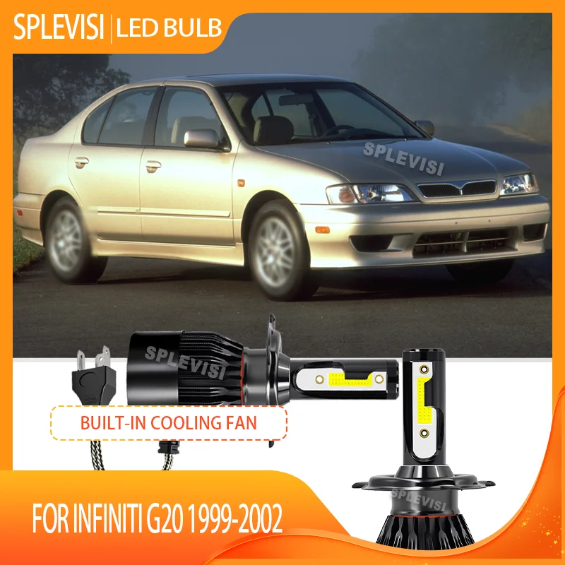 

Stable Output LED Vehicle Headlights with Built-in Cooling Fan, 3 Years Warranty For INFINITI G20 1999 2000 2001 2002