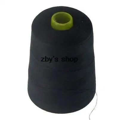 1 Spool Black  8000 Yards 100% Spun Polyester Sewing Thread 40S/2