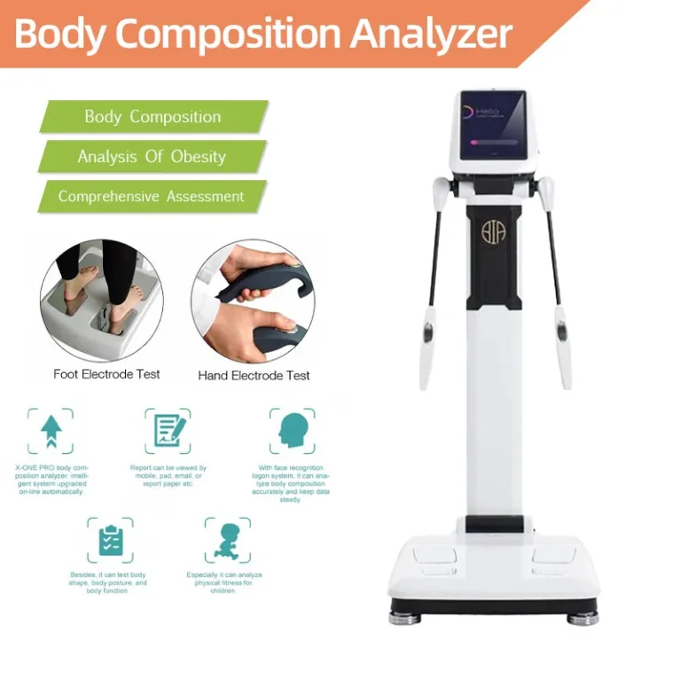 Skin Diagnosis Product Customized Color Convenient And Durable 3D Fitness And Health Electric Body Analyzer