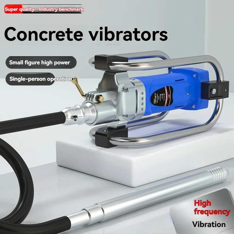 New Single Phase 220v Construction Site Concrete Concrete Vibration Rammer Motor Vibrator Concrete Plug-in Cement