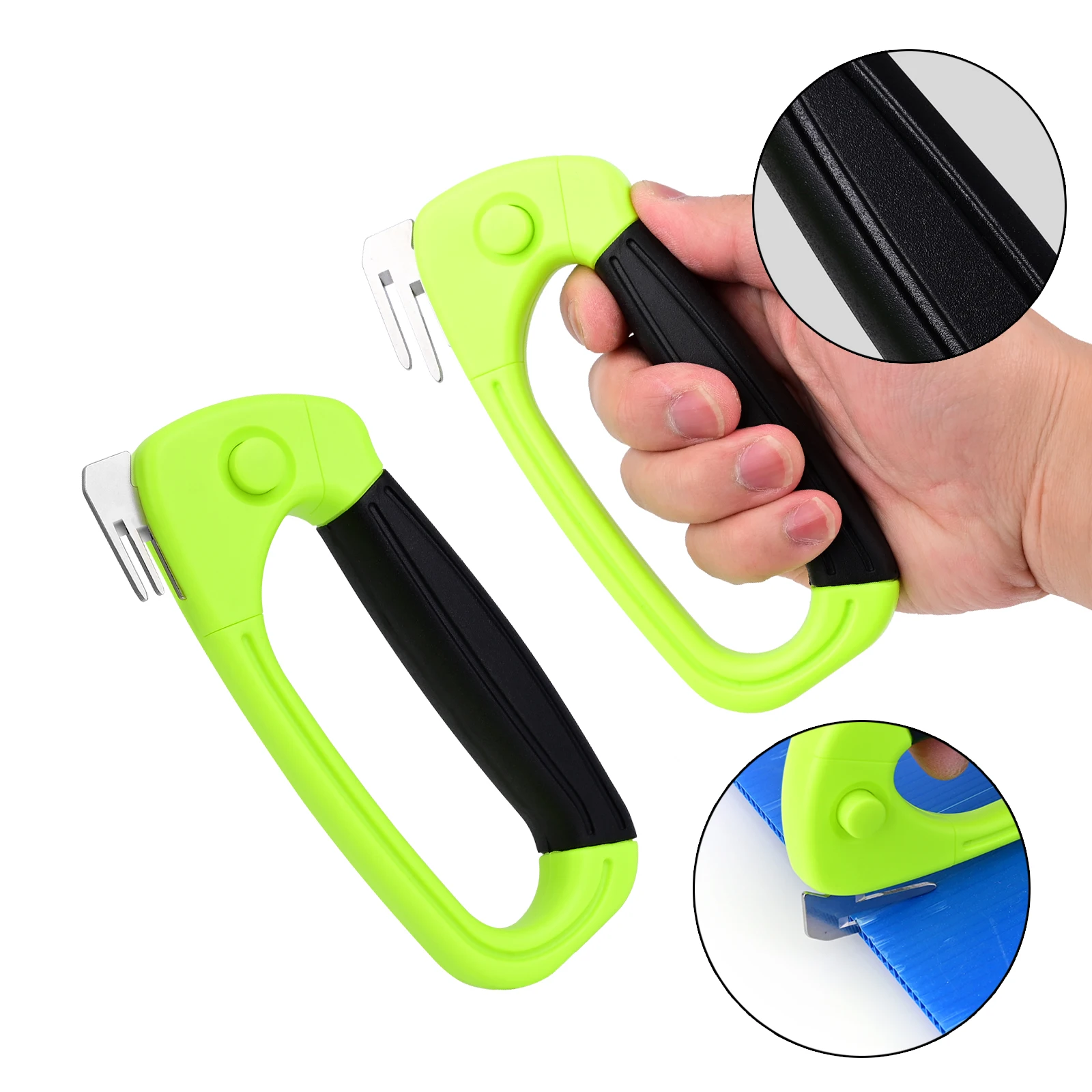FOSHIO Plastic Slitting Knife For 3mm/5mm Thick Hollow Board PP Corrugated Sheet Cutting Model Plate Handmade DIY Cutter Tool