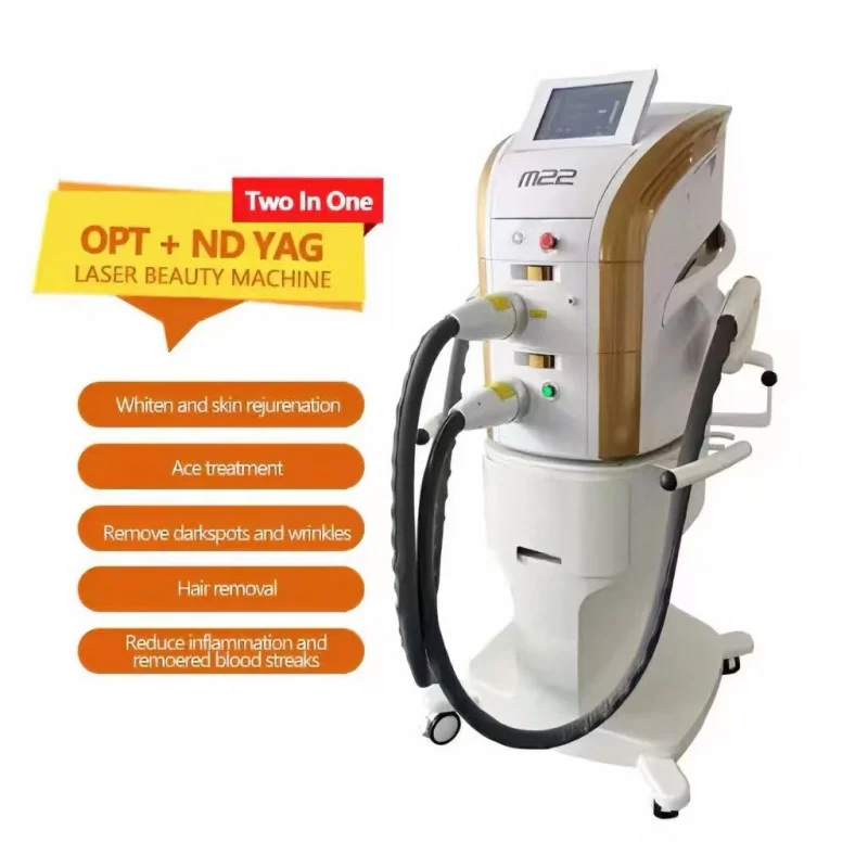 

M22 IPL OPT machine is the most popular beauty laser hair removal machine and skin regeneration equipment at present.