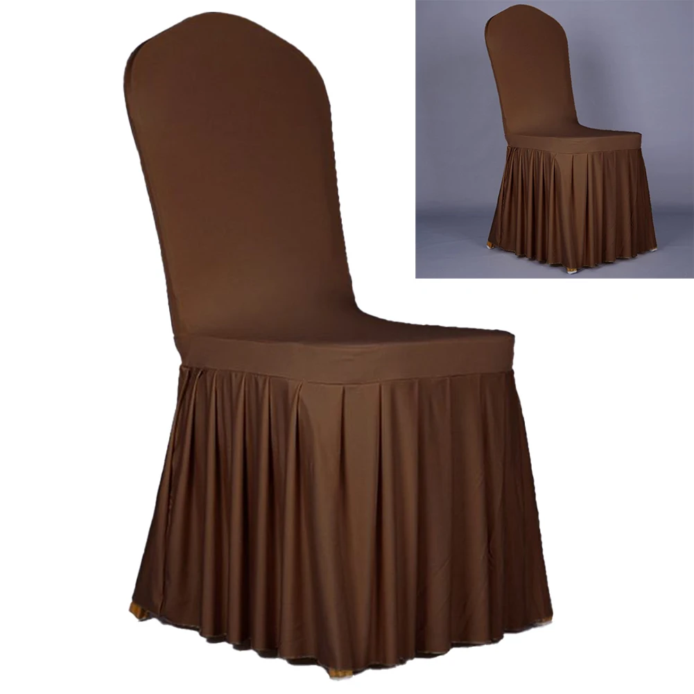 

Hotel Style Banquet Chair Cover Oxford Skirt Chair Cover Useful Chair Cover Covers Chairs For Kitchen Living Room For Kitchen