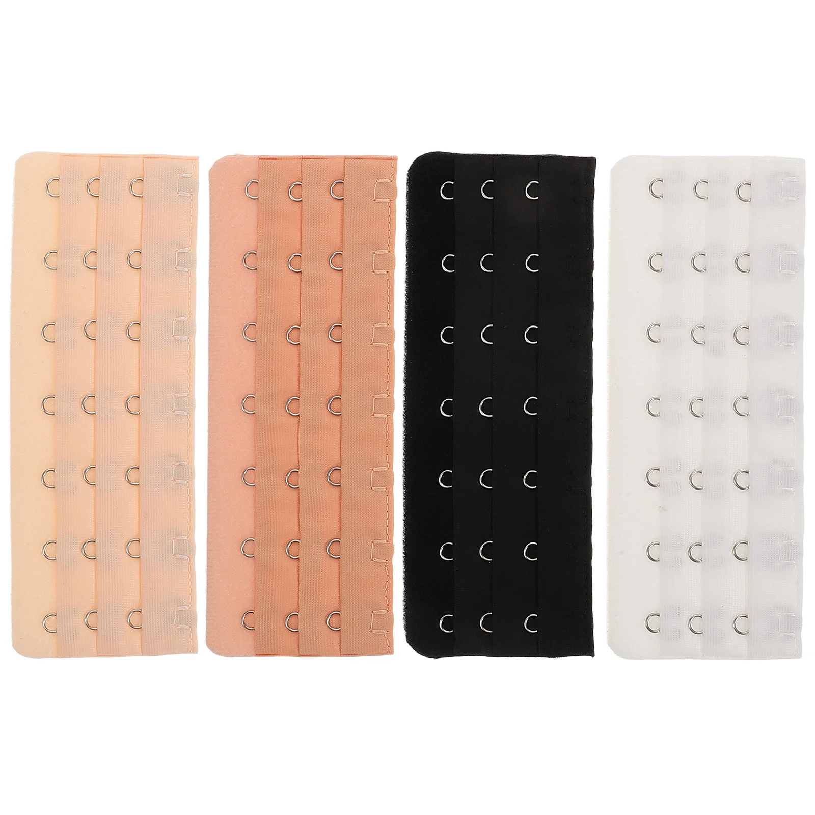 4 шт., удлинитель с застежкой для бюстгальтера с 7 крючками, легкий дышащий материал для регулировки женского бюстгальтера, удобное расширенное решение для ремня