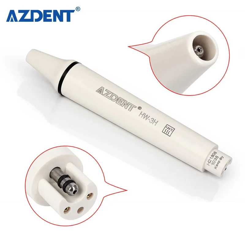 Top Quality AZDENT Brand Detachable den tal Ultrasonic Scaler Handpiece