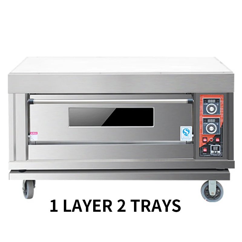 Commercial Oven Gas Electric Cake Bread Pizza Baking Big Large Capacity 220V/380V Electric Oven