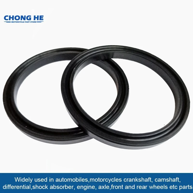 2/4/8pc 55*66.5 55x66.5x6 55 66.5 6 Rear Shock Fork Oil Seal Retainers For QJ 600RR SRT500 SRT750 For Xiao SRT 500 750 Flash 500
