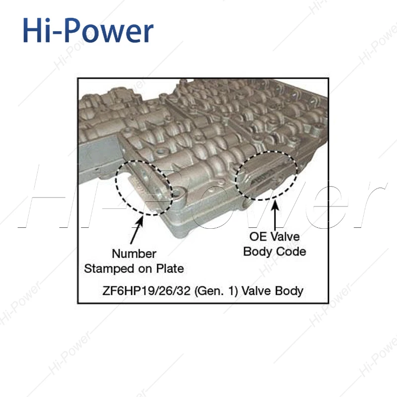 

6HP19 6HP21 6HP26 6HP32 Transmission Valve Body Separator Plate For AUDI BMW A046 A047 A051 A052 A053 A063 A065 Separator Plate