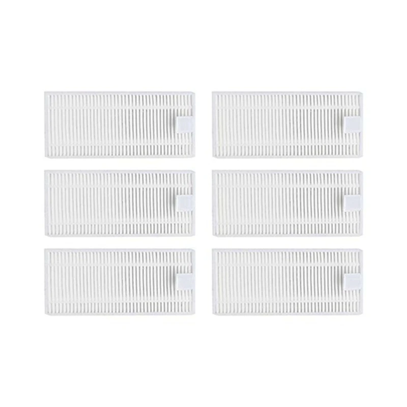 20 قطعة فلتر Hepa مادة مركبة بيضاء استبدال قطع غيار المكانس الكهربائية Viomi Alpha 2 Pro