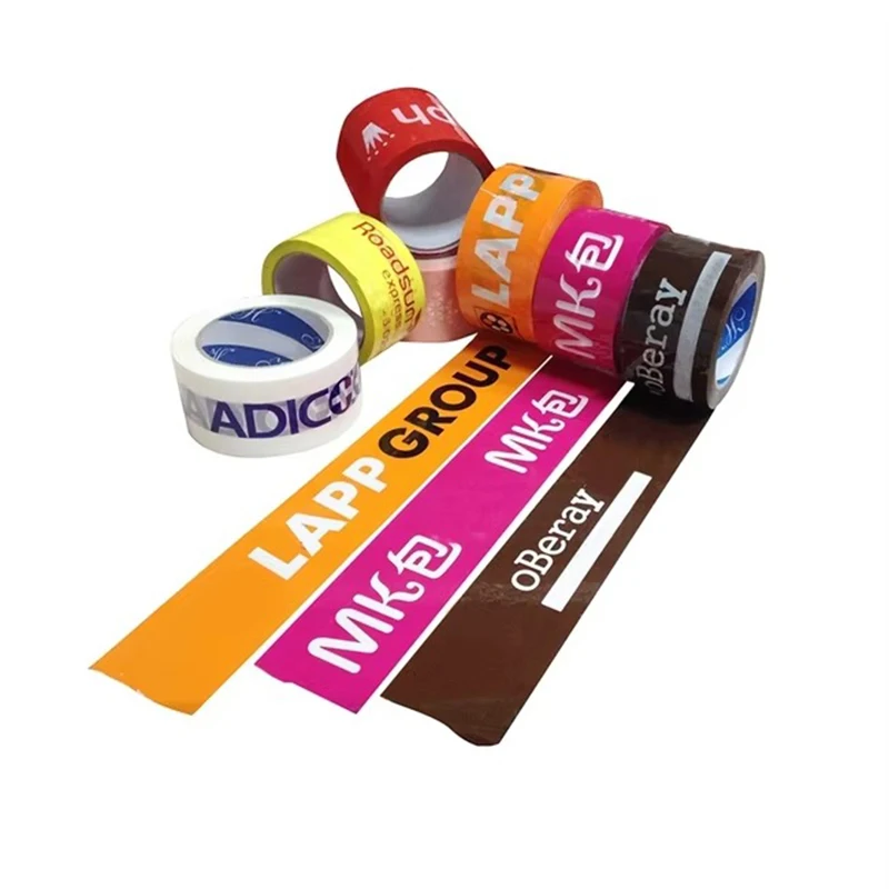 《Customization 》BOPP Tape Custom Logo Printed Personalized Design Packaging packaging tape for Shipping Packing Sealing