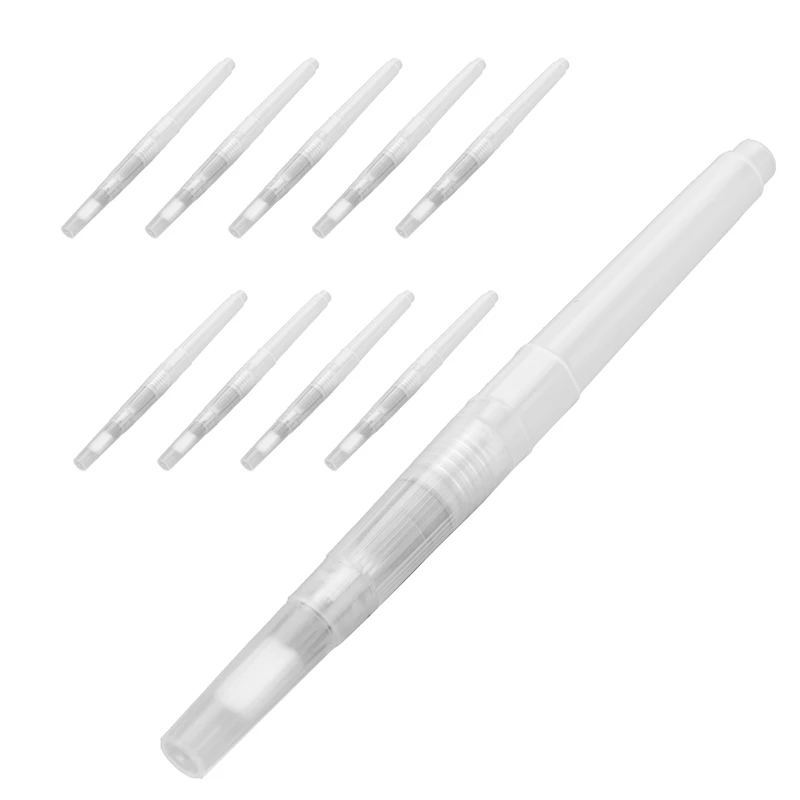 

10 Pieces Pencil Style Moistener Stamp Envelope Moistener Mailing Letter Sealer Envelope Licker For Office