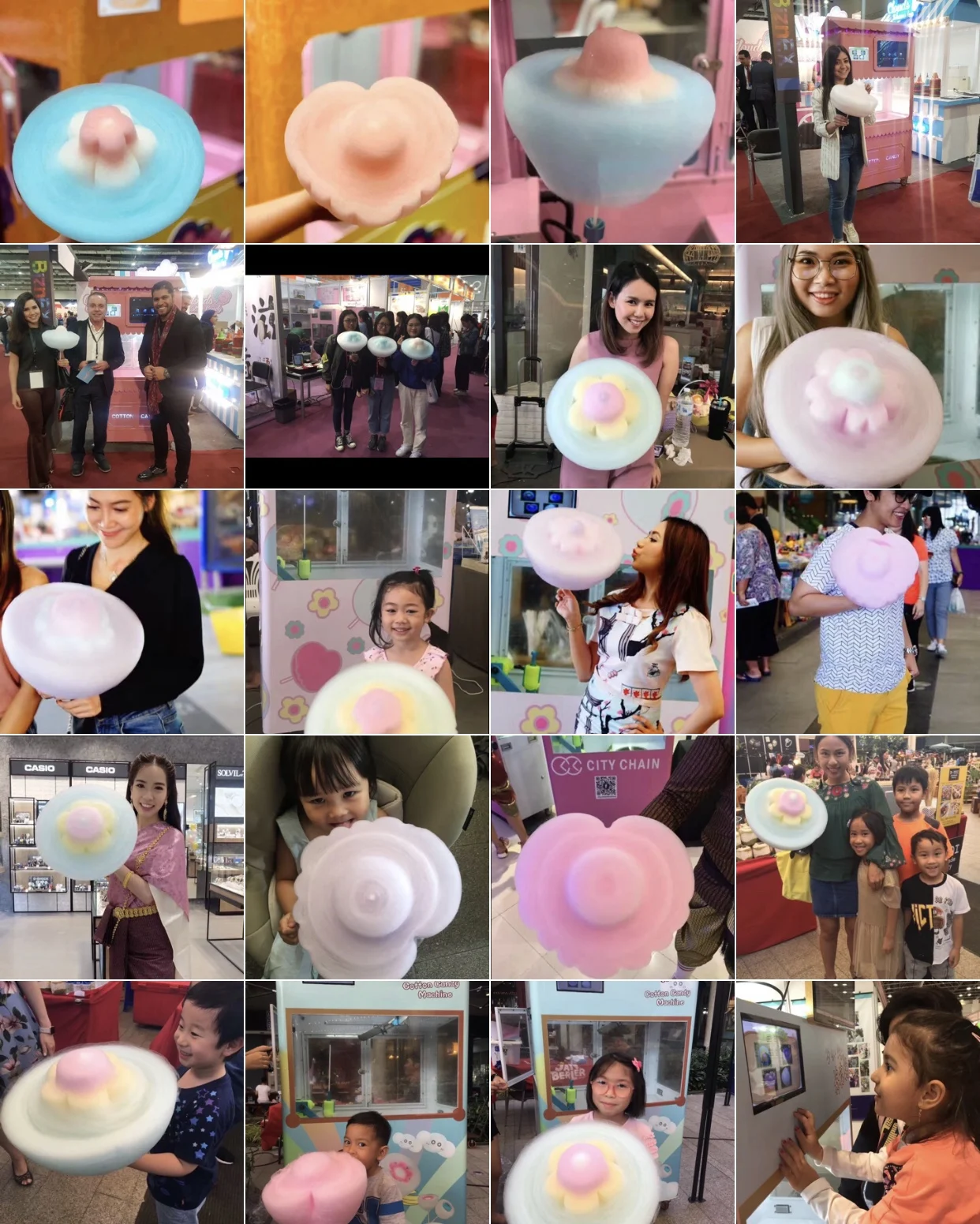 MG221 Mini Small Model Automation Fairy Floss Zuckerwattemaschine